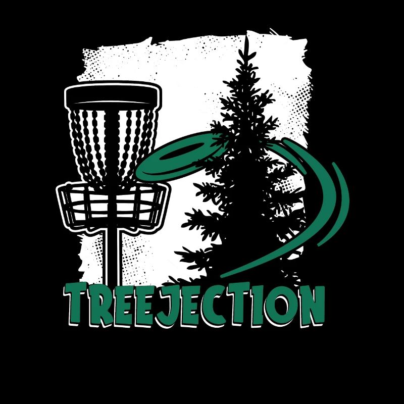 Treejection Basket Disc Golfer Frisbee Golf