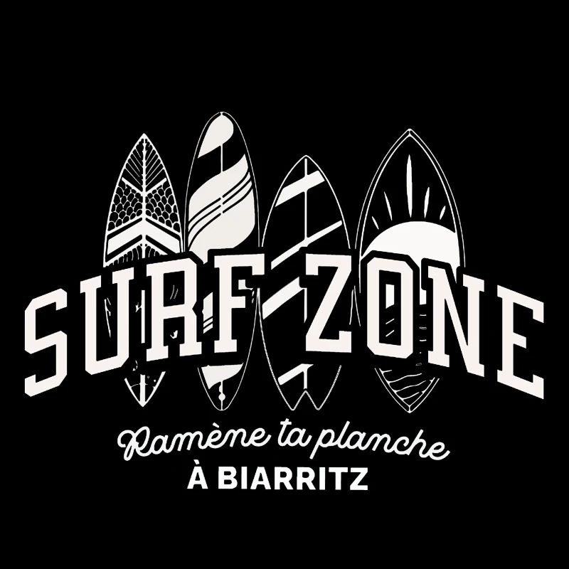 Surf Zone Ramène ta planche à Biarritz coul