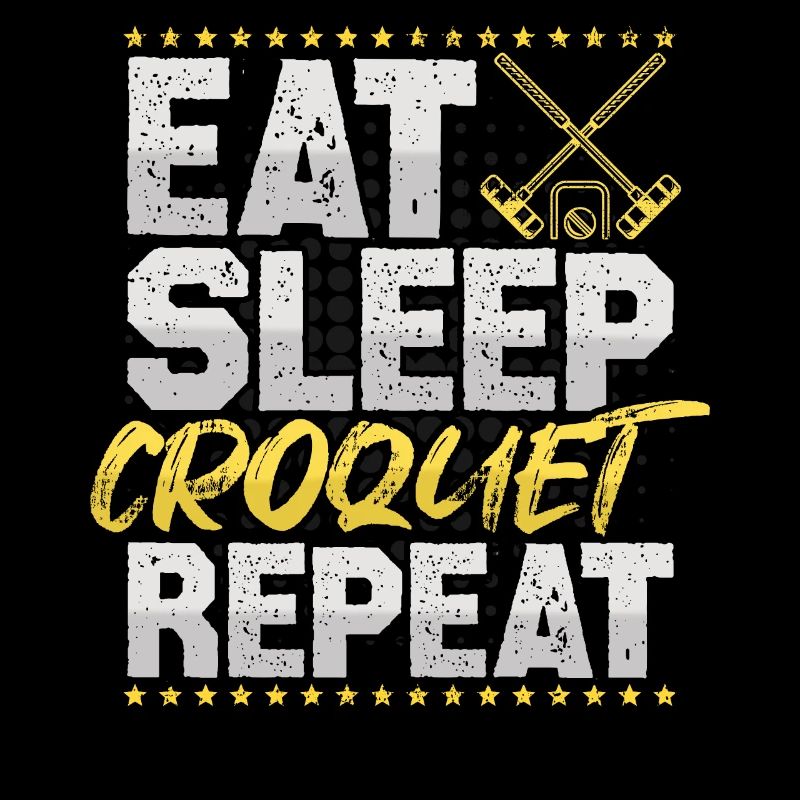 Krocket Eat Sleep Repeat Krocketball Hobby Krocket