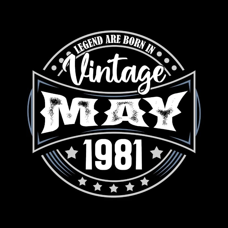 1981 May. Birthday gift May 1981. May