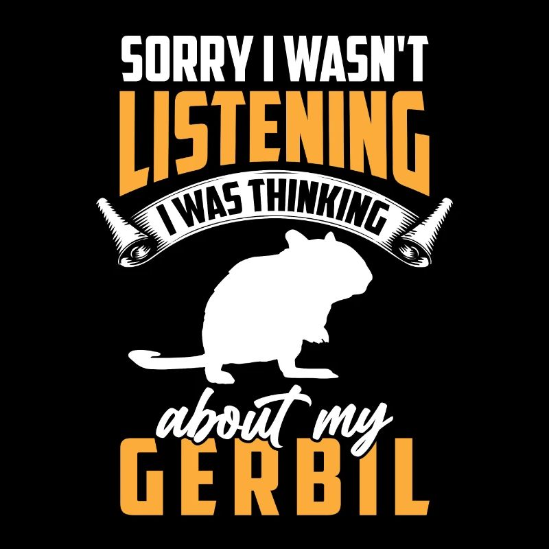 Pensée à mon rongeur gerbille Gerbille