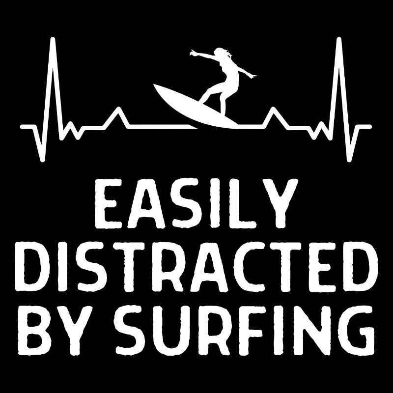 Surfing Surfer Funny Spürche Gift
