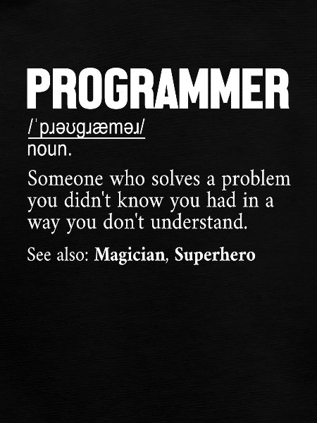 Programmer Definition Softwareentwickler Coder