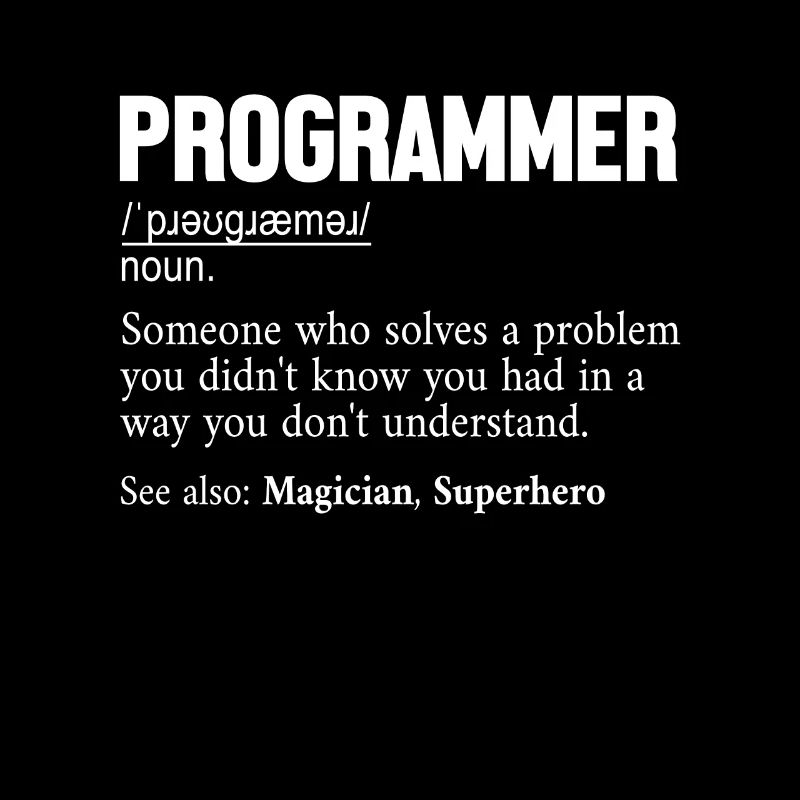 Programmer Definition Softwareentwickler Coder