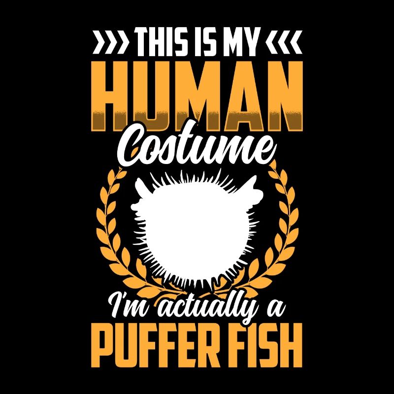 Juste un costume de poisson-globe poisson géant