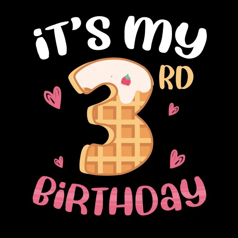 3. Geburtstag Waffel