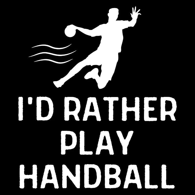 Handball Handballer Spruch Geschenk