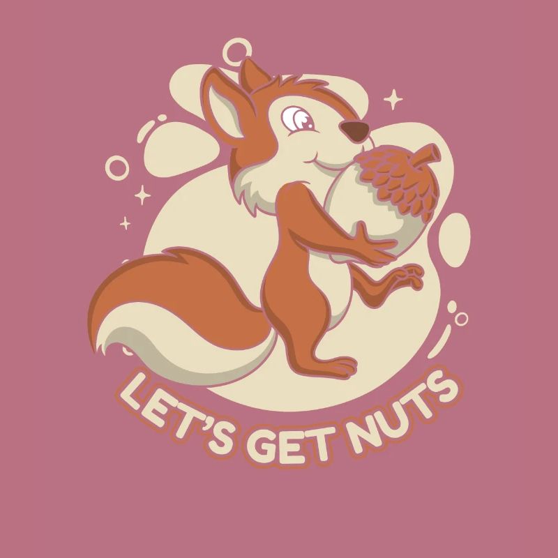 Let's Get Nuts Squirrel Fox Squirrel Squirrel
