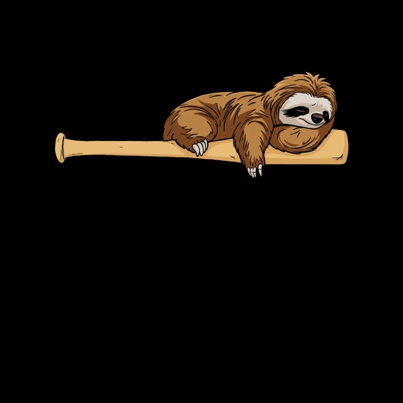Sloth Cute Sloth Baseball