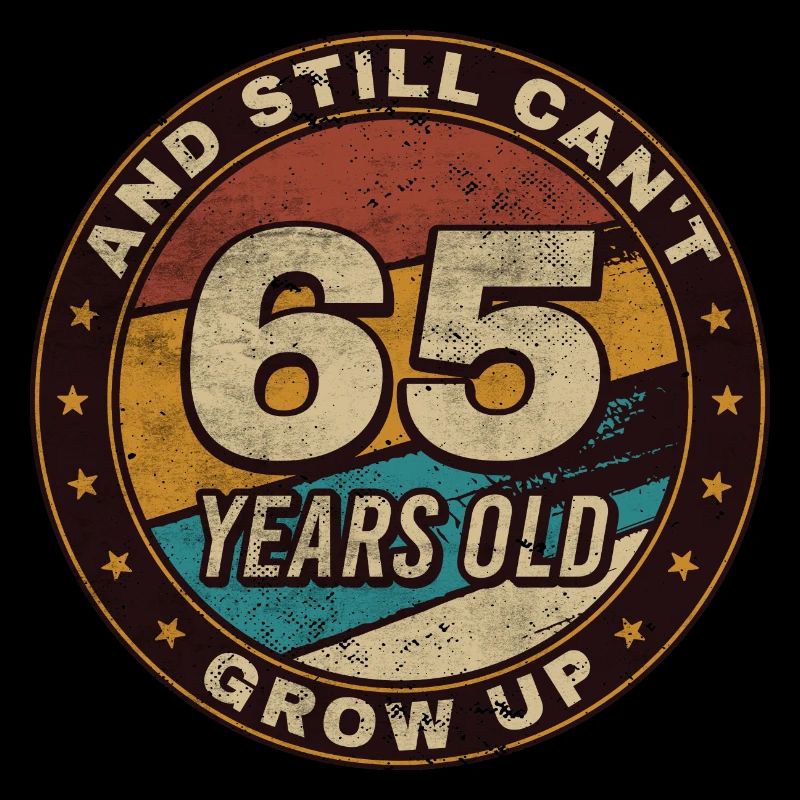 65e anniversaire Cadeau Rétro 65e anniversaire