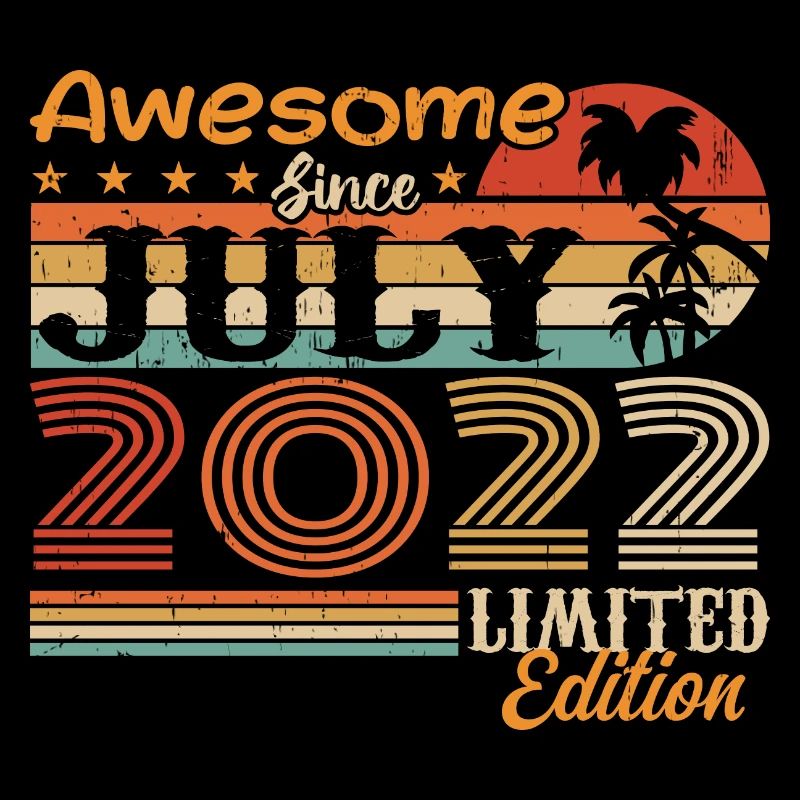 Juli 2022 Juli Geburtstagsgeschenk Juli 2022
