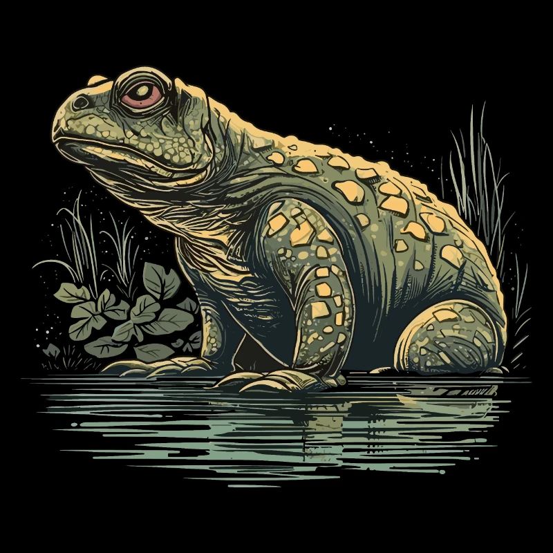 Amphibiens crapauds
