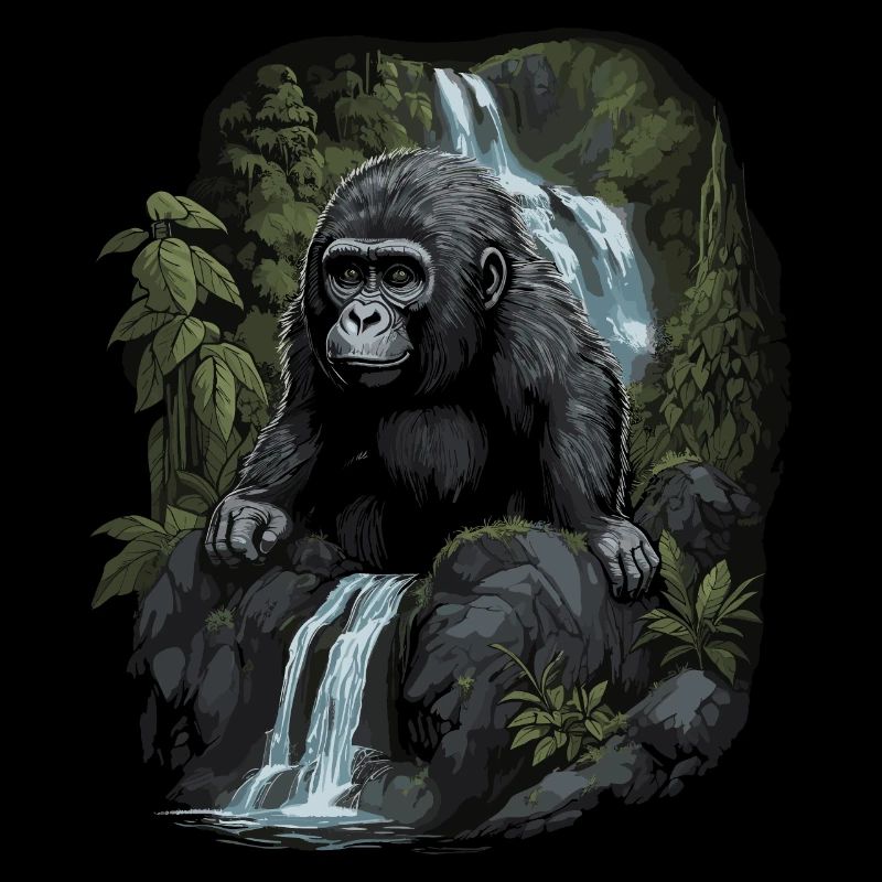 Gorilla Monkey Animal Baby Cub Monkey Gorillas