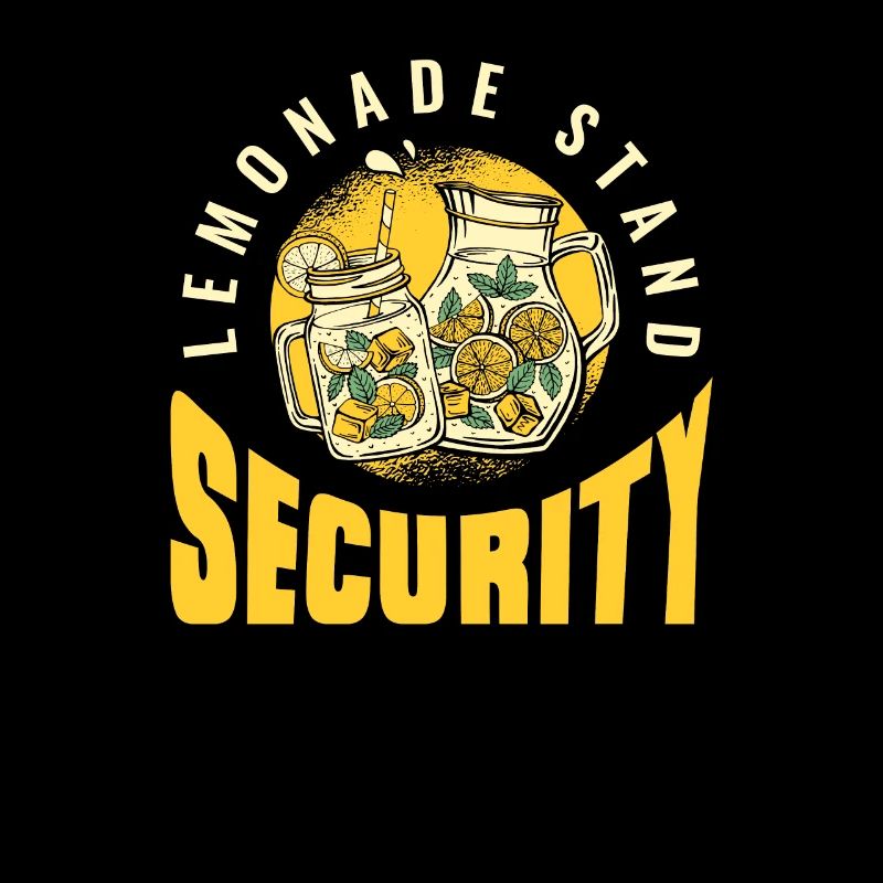 Lemonade Stand Security Limonade Liebhaber