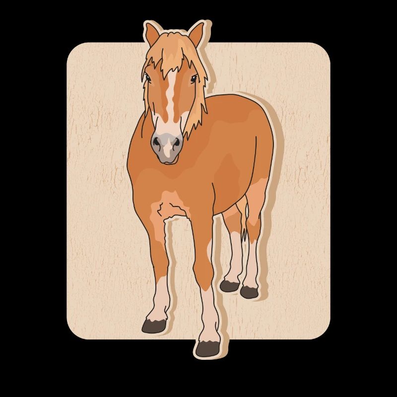 Haflinger Pferde Haffi Pferdebesitzer Geschenk