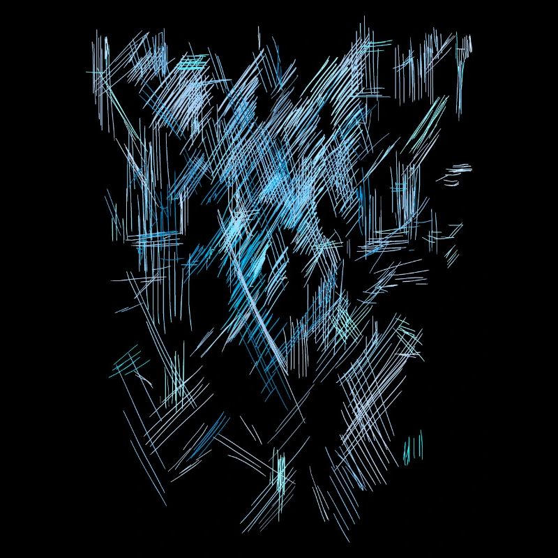 Mysticism Abstract - Background Texture BLUE