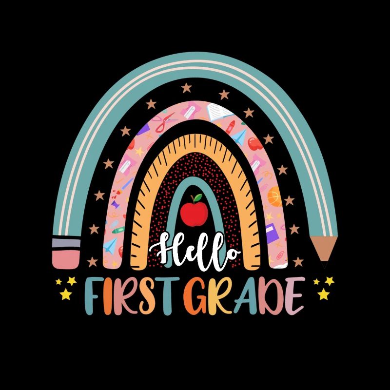 Hello 1st Grade Back To School First Day