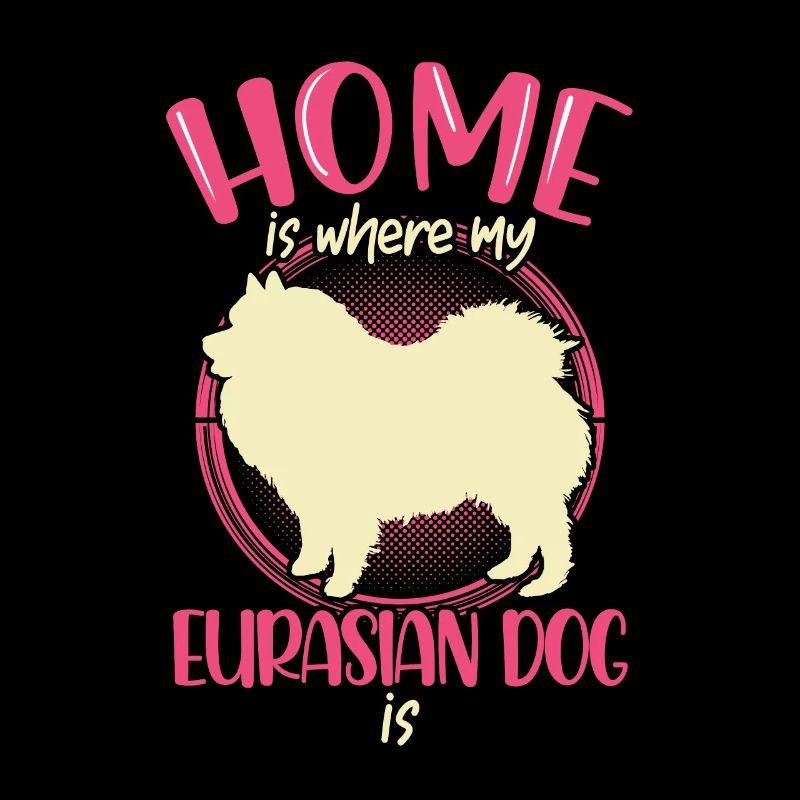 Eurasier est ma maison Spitz eurasien