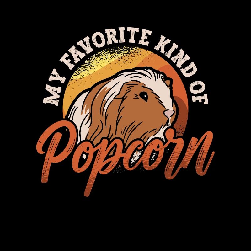 Cochon d’Inde Mon type préféré de hamster Popcorn