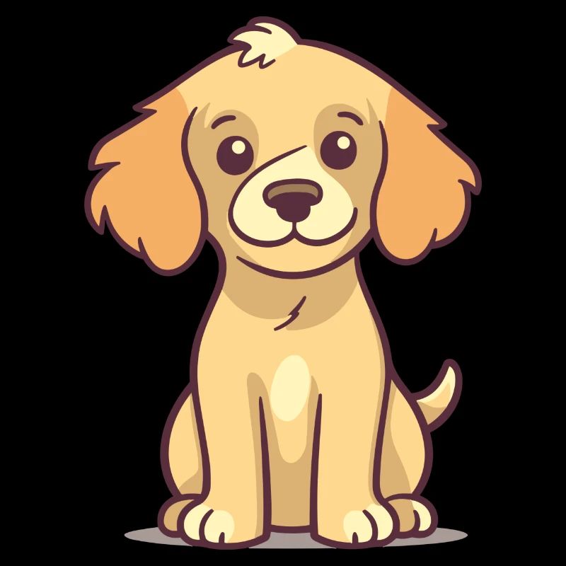 Conception de chien mignon pour les propriétaires de chiens