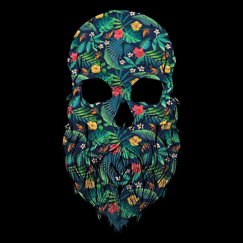 Beard Lover Bearded Man Flower