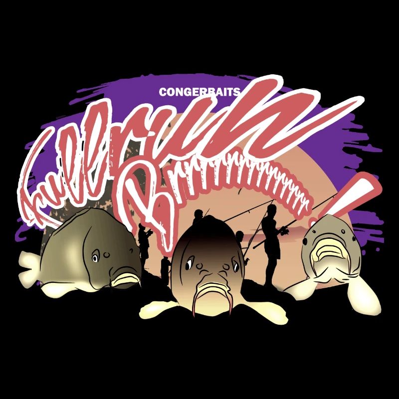 Angler Geschenkidee Cool Karpfen