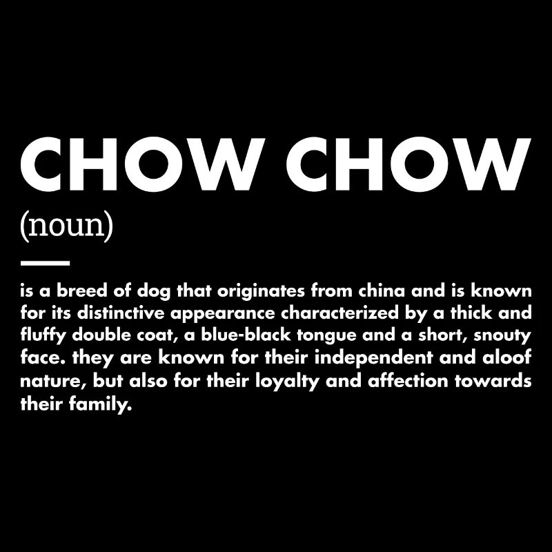Chow Chow Définition
