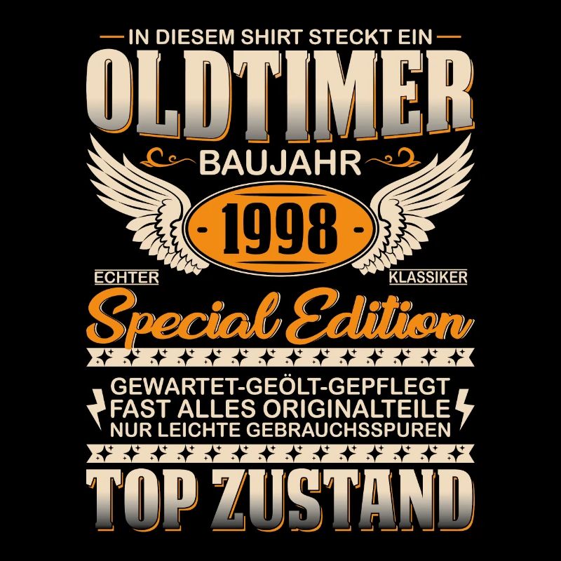 Vintage 1998 Oldtimer Geschenk