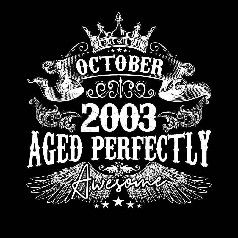 2003 | Oktober 2003 Geburtstag Perfekt gealtert