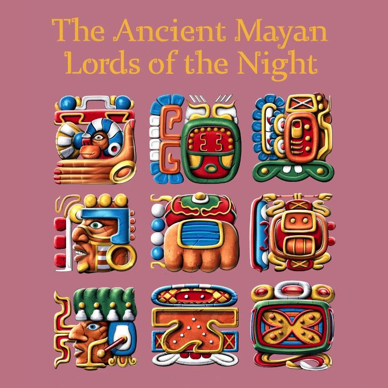 Ancient Mayan Glyphs