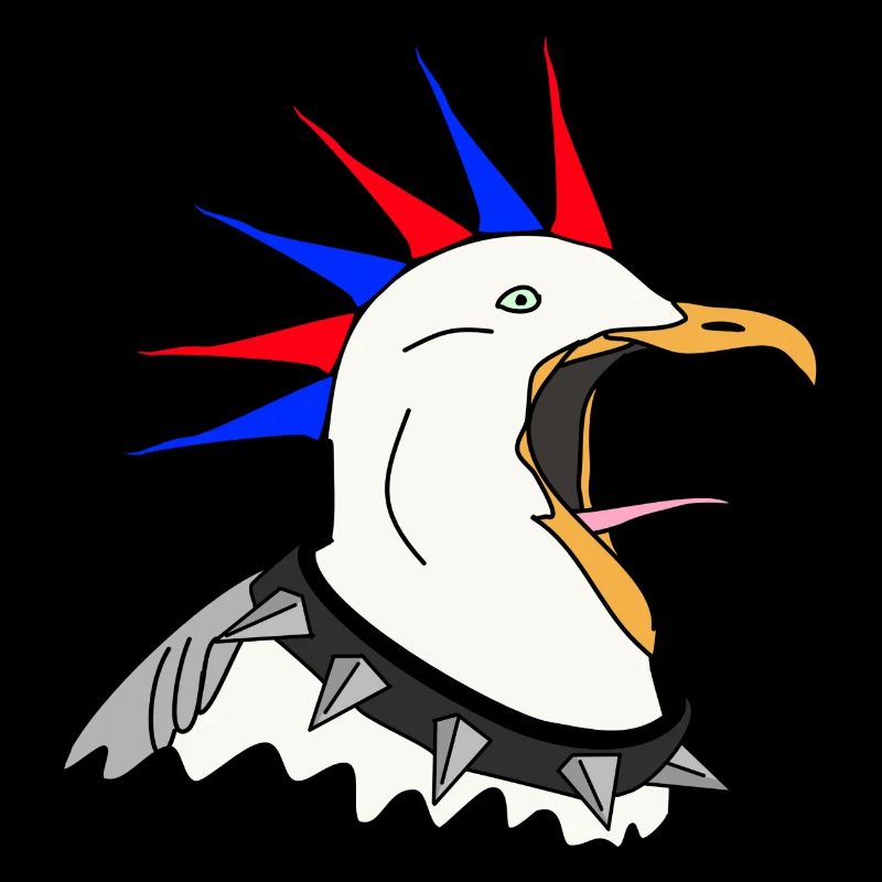 punker möwe