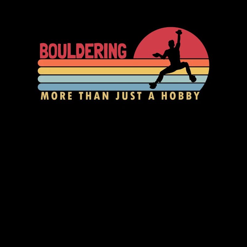 Bouldering more than a hobby climbing