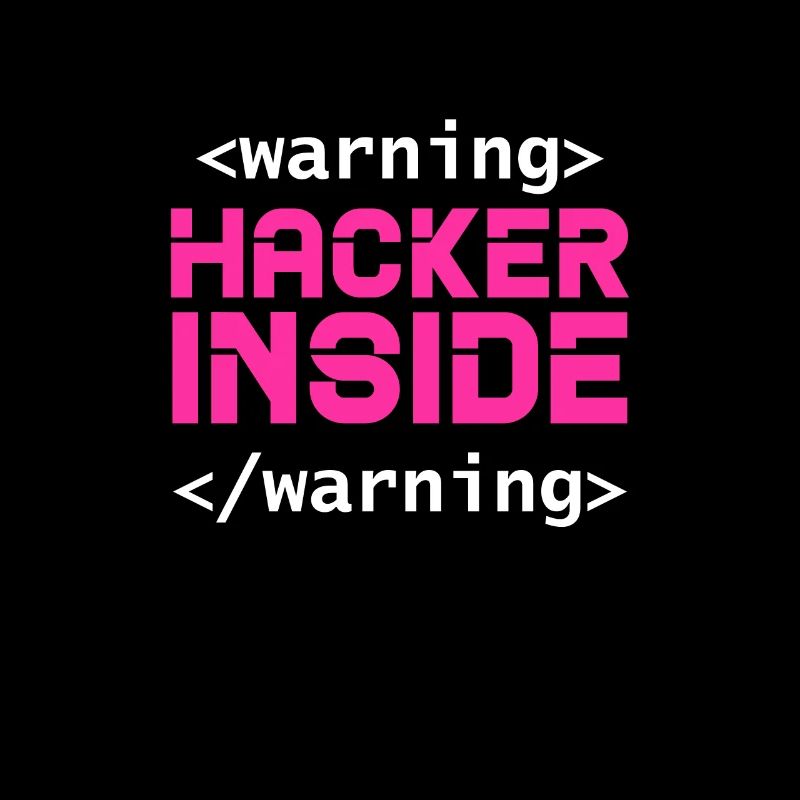Hacker codeur ordinateur piratage cadeau