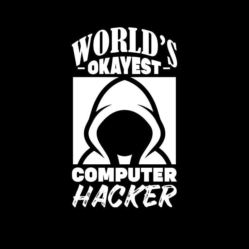 Hacker codeur ordinateur piratage cadeau