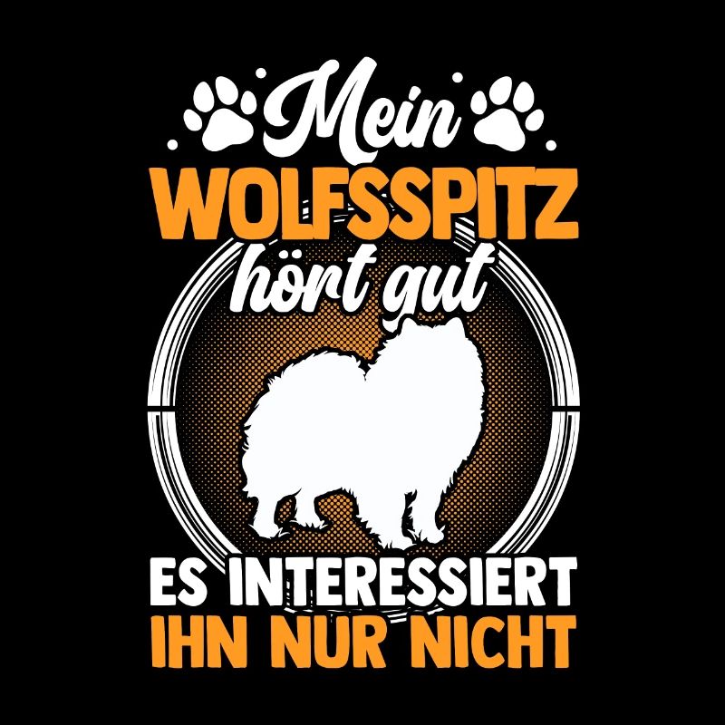 Mein Wolfsspitz hört gut Deutscher Spitz