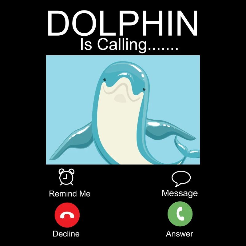 Dolphin Phone Display Dolphin Is