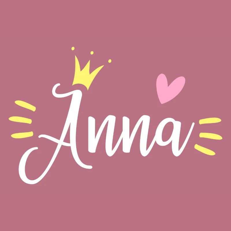 Anna Name Crown