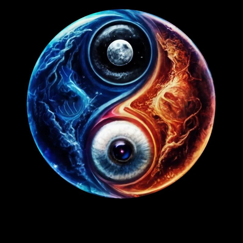 Yin Yang Eau Feu