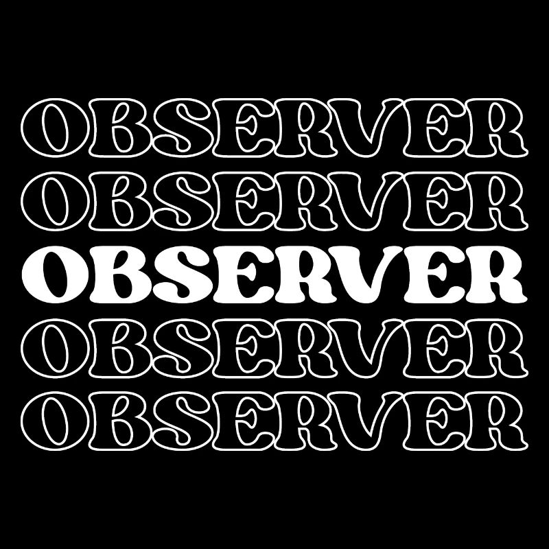 Observer Watcher Viewer Onlooker Spectator