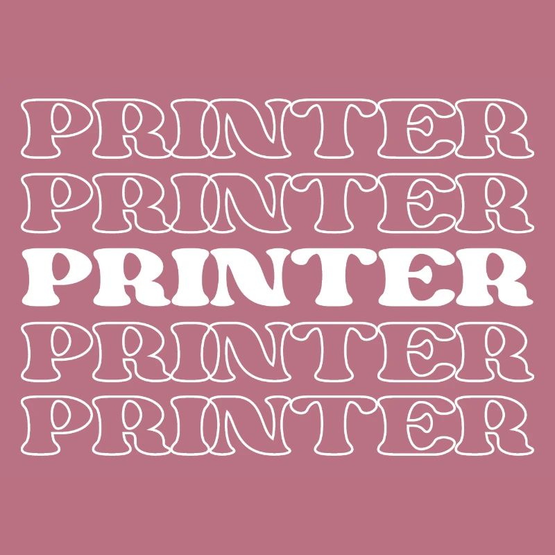 Printer Press Operator Typesetter Print Worker