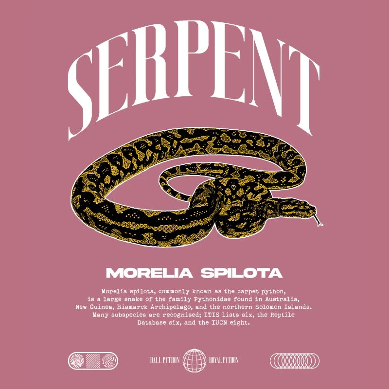 Teppich Python Modern Reptile Keeper Streetwear