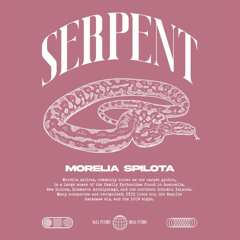 Teppich Python Modern Reptile Keeper Streetwear