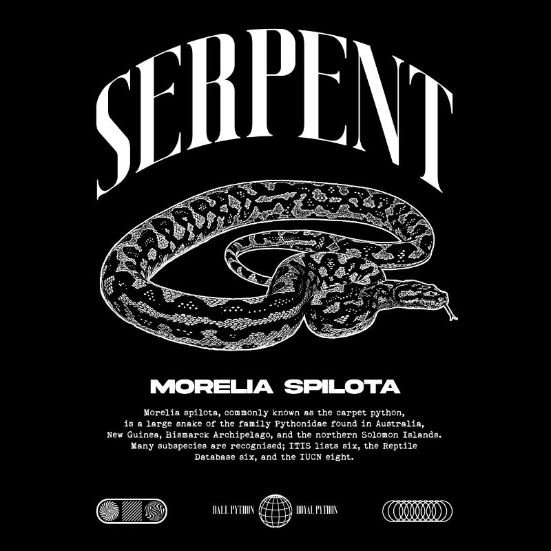 Teppich Python Modern Reptile Keeper Streetwear
