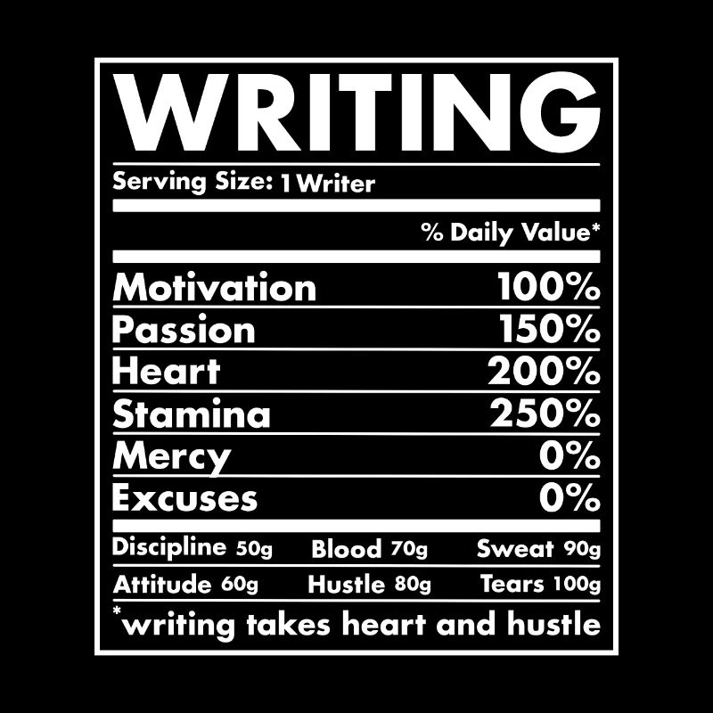 Writer Nutrition Writing