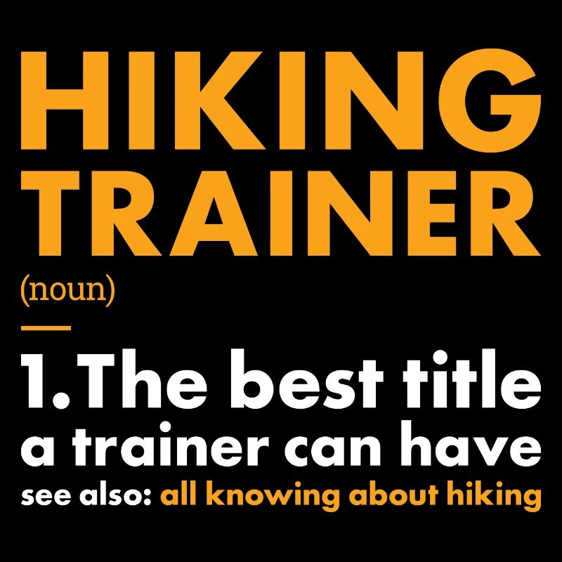Hiker Trainer Définition Randonnée