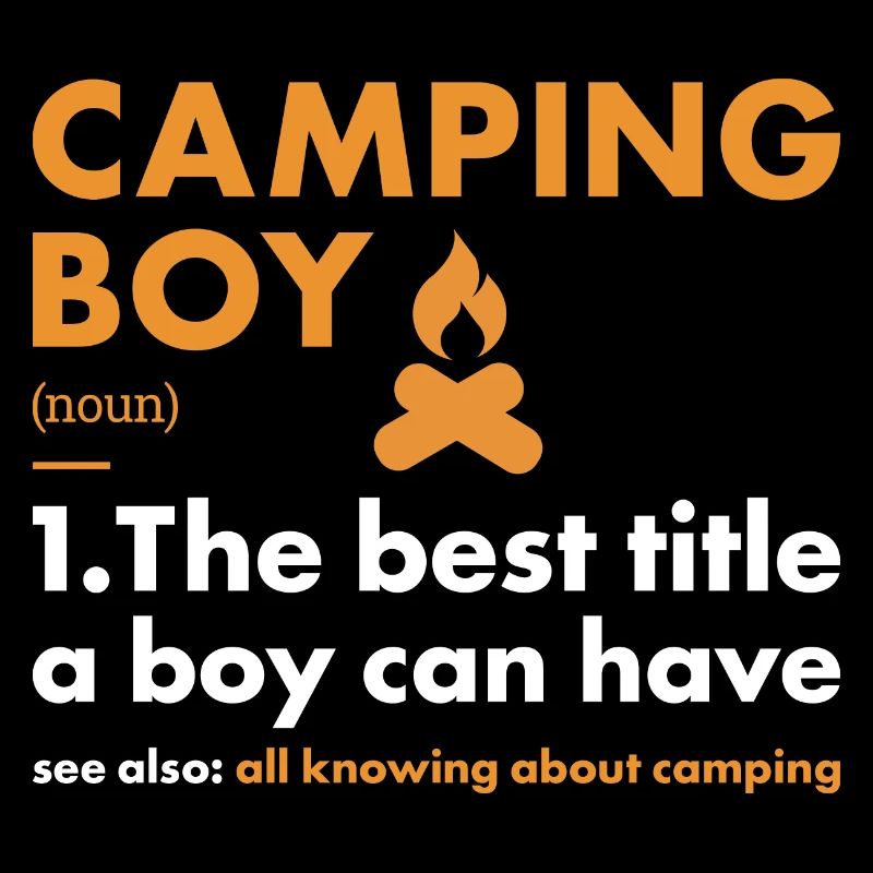 Camper Boy Définition Camping