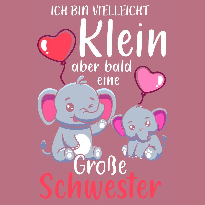 Ich Bin Klein Aber Bald Eine Große Schwester