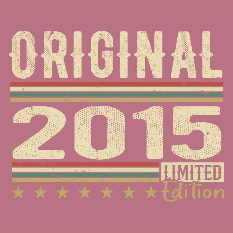 Original 2015 - Retro Birthday Gift 2015