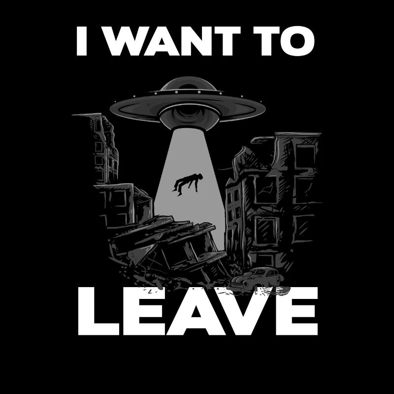 Alien Abduction Alien Gift Idea
