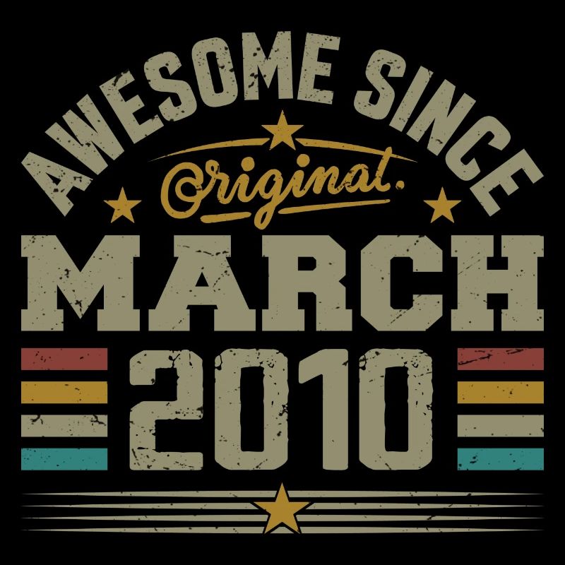 March 2010 Birthday Vintage Gift Idea 2010